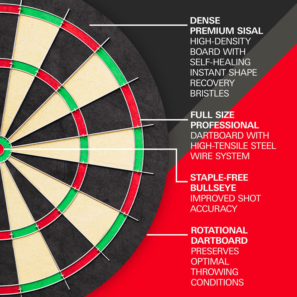 Target Summit Set - Dartboard & Cabinet