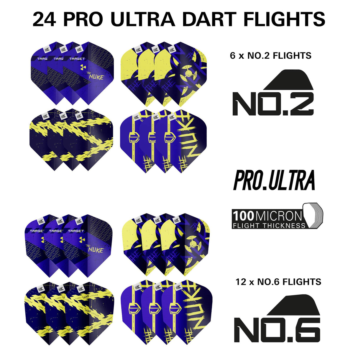 Target Luke Littler Darts - 100 piece Accessory Kit