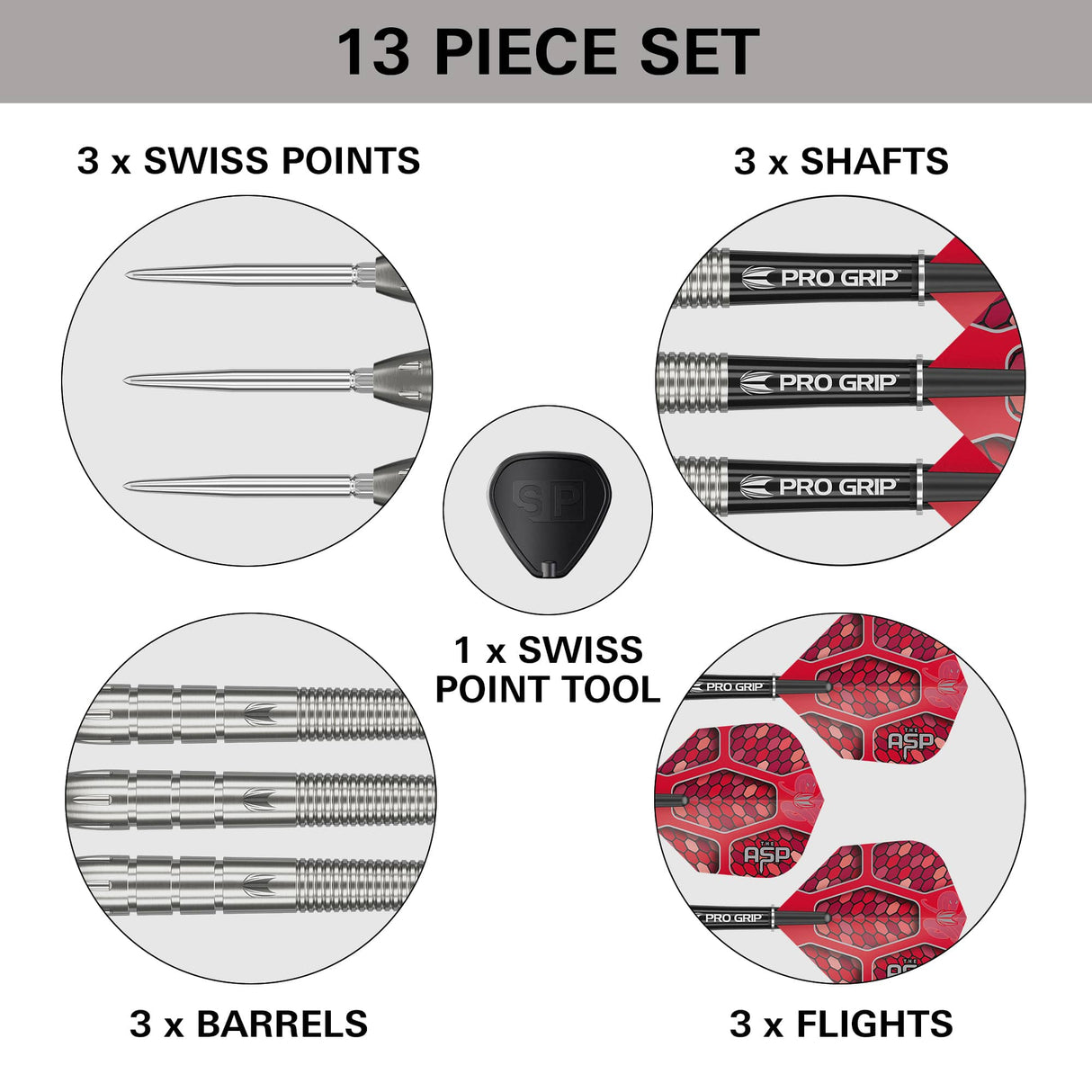 Target Nathan Aspinall Darts - Steel Tip - 90% Tungsten - G1