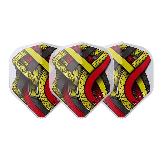 L-Style EZ Flights - Integrated Champagne Ring - L1 - Mike de Decker - Type A - Clear White