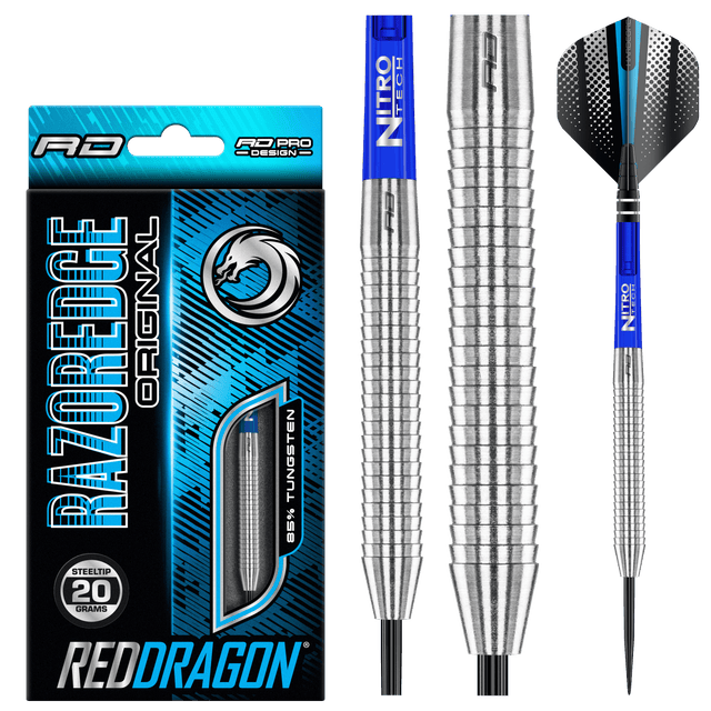 Red Dragon Razoredge Darts - Steel Tip - 85% Tungsten - Original