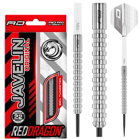 Red Dragon Javelin Darts - Steel Tip - 85% Tungsten