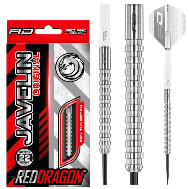 Red Dragon Javelin Darts - Steel Tip - 85% Tungsten