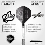 Red Dragon Luke Humphries Darts - Steel Tip - 90% Tungsten - TX1