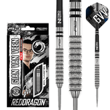 Red Dragon Gian van Veen Darts - Steel Tip - 90% Tungsten - Diamond 21g