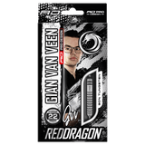Red Dragon Gian van Veen Darts - Steel Tip - 90% Tungsten - Diamond 21g