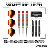 Red Dragon Furnace Darts - Steel Tip - 90% Tungsten