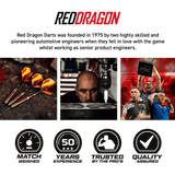 Red Dragon Furnace Darts - Steel Tip - 90% Tungsten