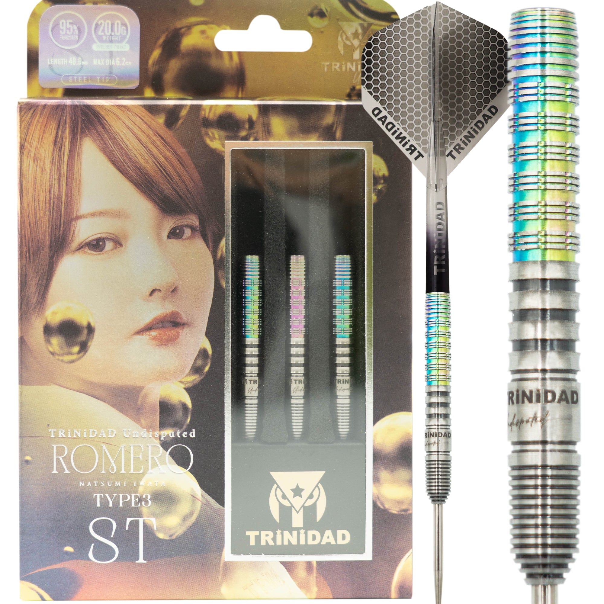 Trinidad Undisputed Darts - Steel Tip - 95% Tungsten