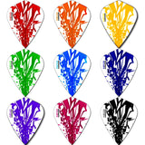 *Harrows Rapide Dart Flights - Kite Shape - 100 Micron