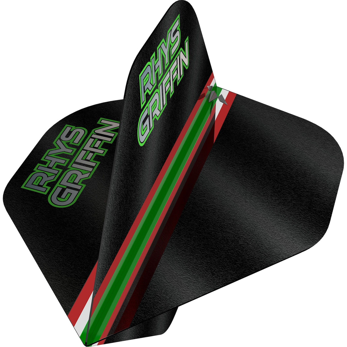 Mission Solo Dart Flights - 100 Micron Standard No2 - Rhys Griffin