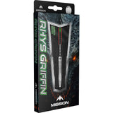 Mission Rhys Griffin Darts - Steel Tip - 95% Tungsten