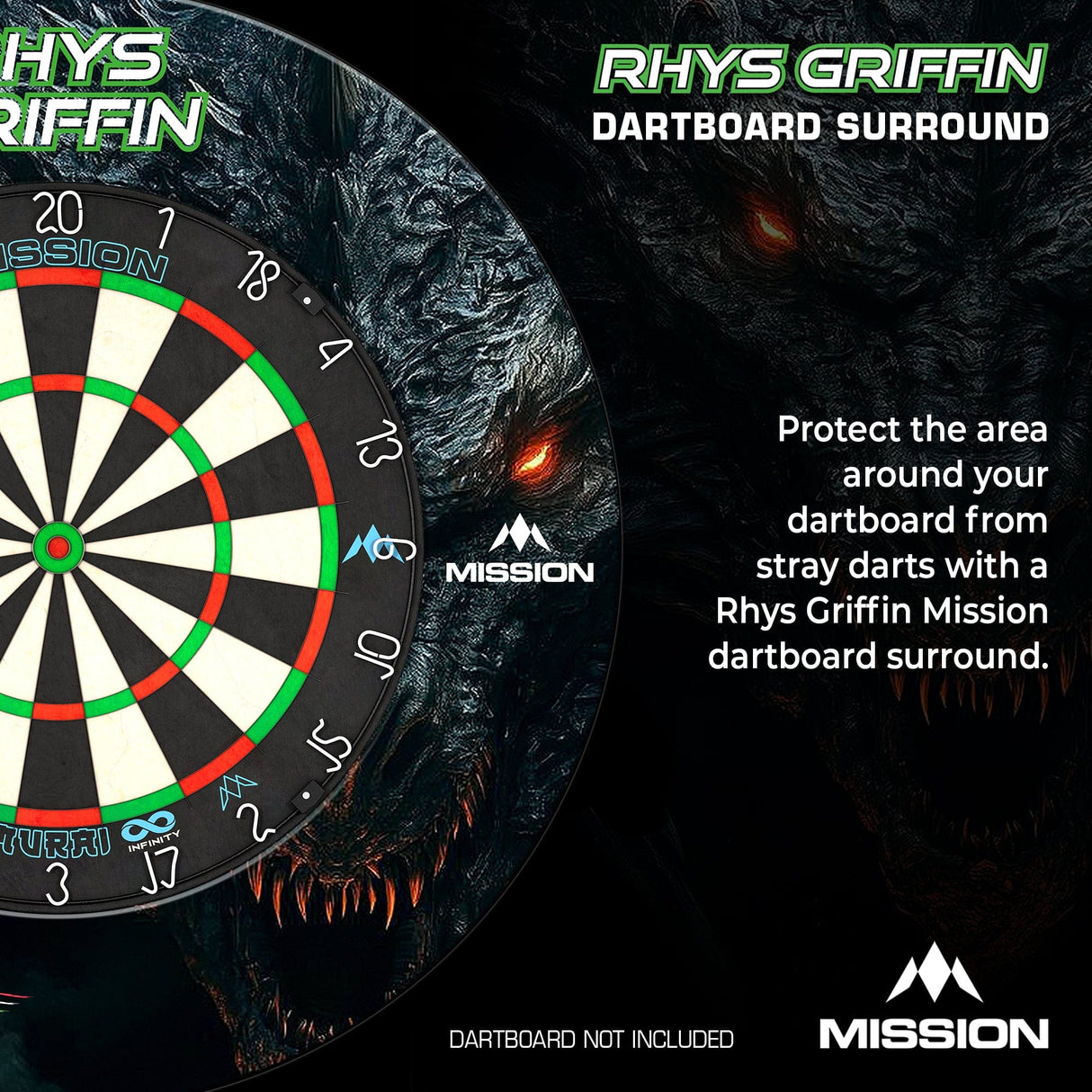Mission Darts Players- Surround - Rhys Griffin