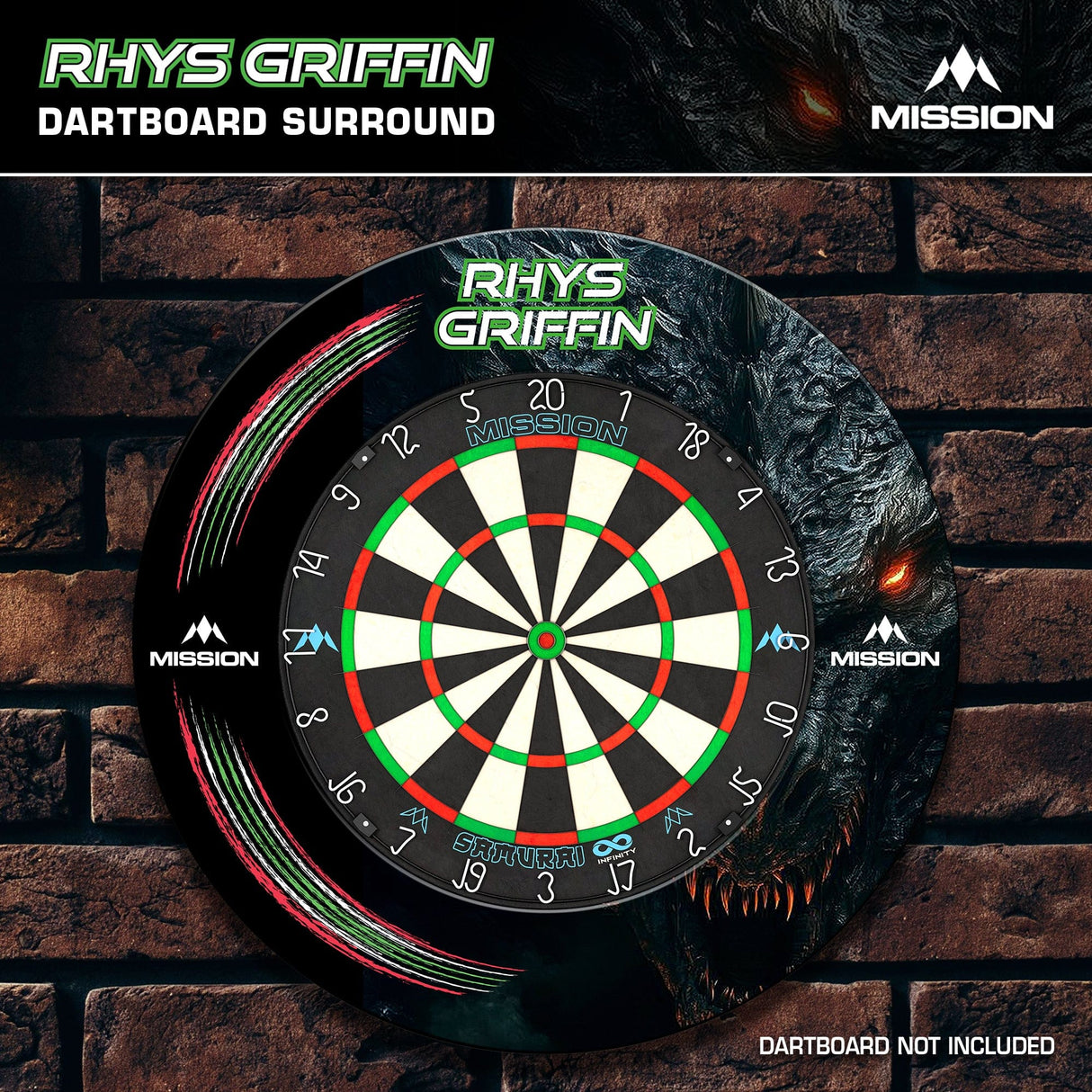 Mission Darts Players- Surround - Rhys Griffin