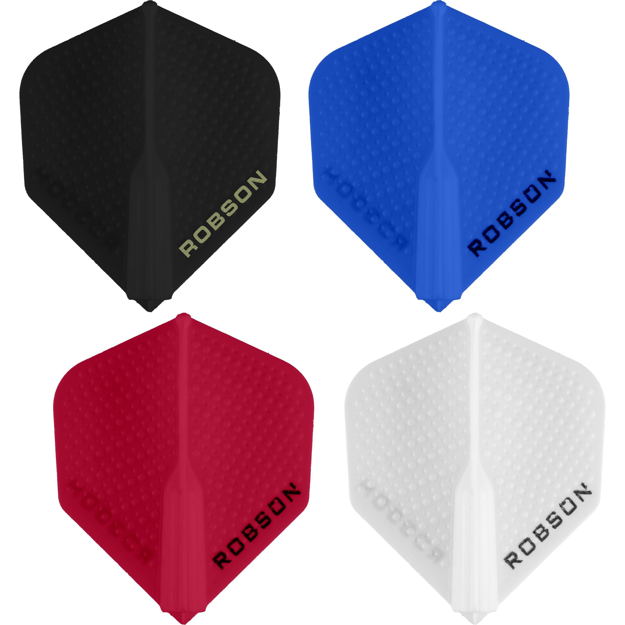 Robson Plus Dart Flight #6 - Alette Per Freccette, Robustissime E Durevoli, Angolo 90 Gradi