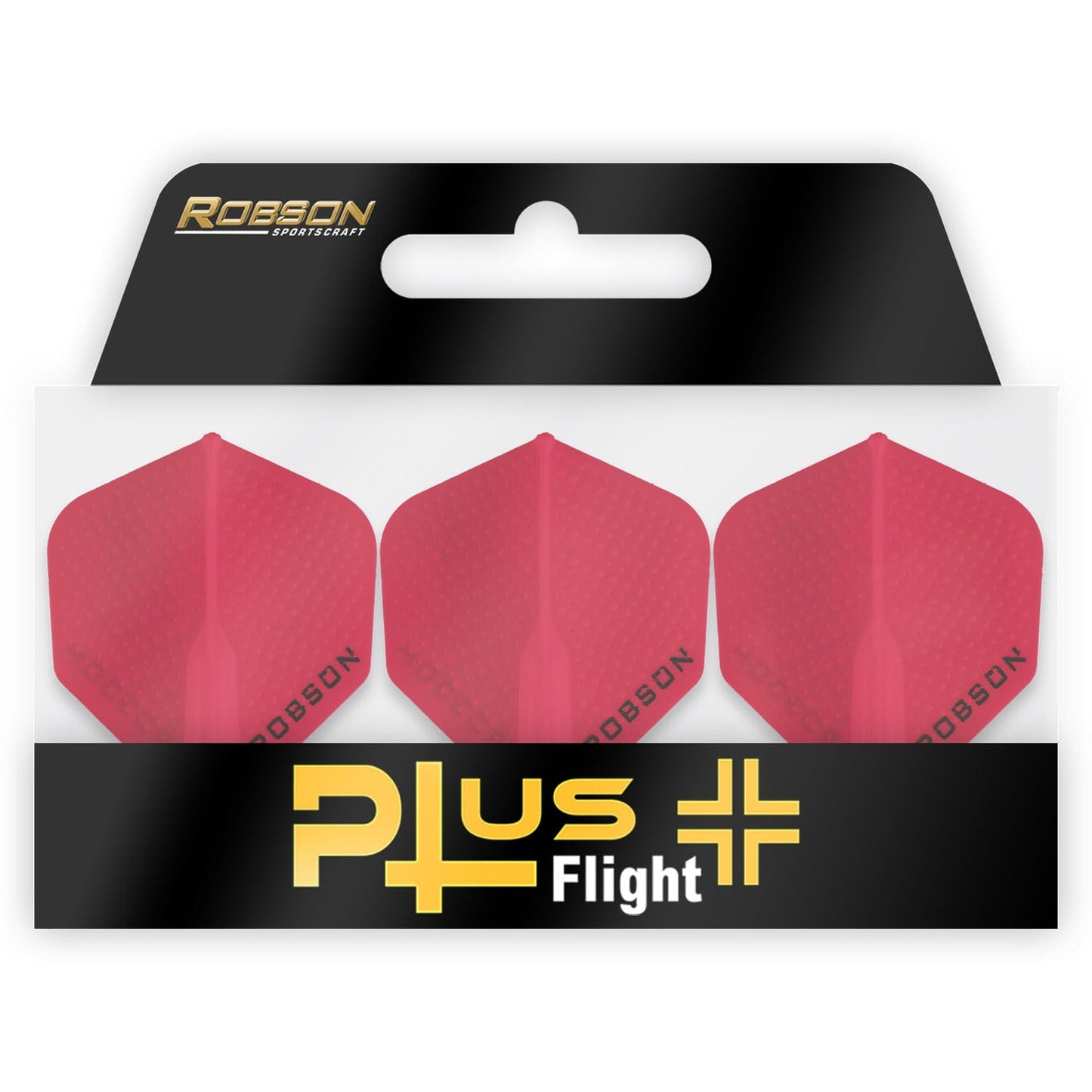 Robson Plus Dart Flights - for all shafts - Std No2 - Dimpled