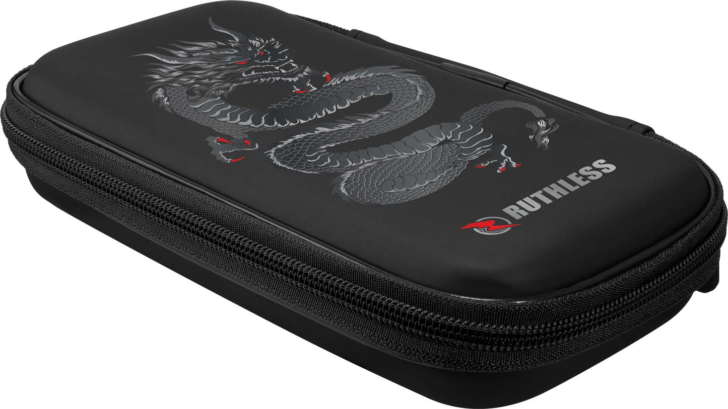 Ruthless Designed EVA Dart Case - Large - Black - Dragon