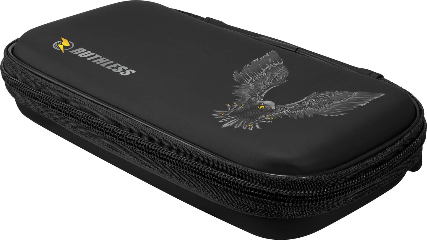 Ruthless Designed EVA Dart Case - Large - Black - Eagle