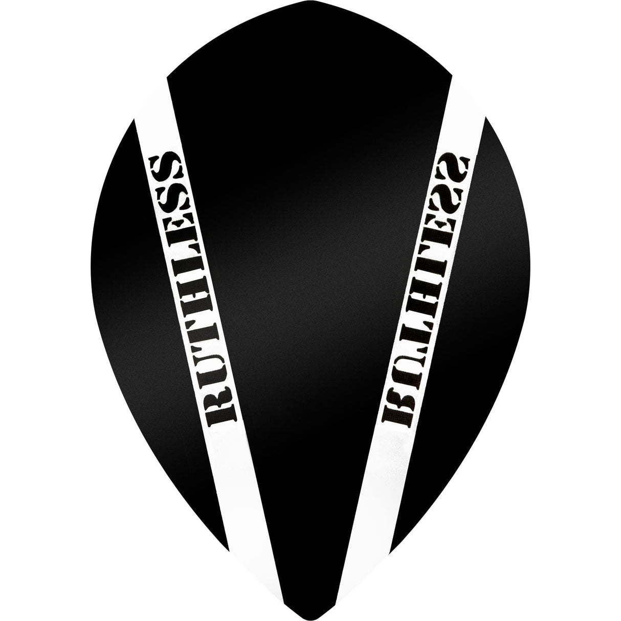 *Ruthless - V100 Pro - Dart Flights - 100 Micron - Pear Black