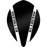 *Ruthless - V100 Pro - Dart Flights - 100 Micron - Pear Black