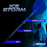 Ruthless Icestorm Darts - Steel Tip - 90% Tungsten 22g
