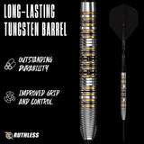 Ruthless Sandstorm Darts - Steel Tip - 90% Tungsten 24g
