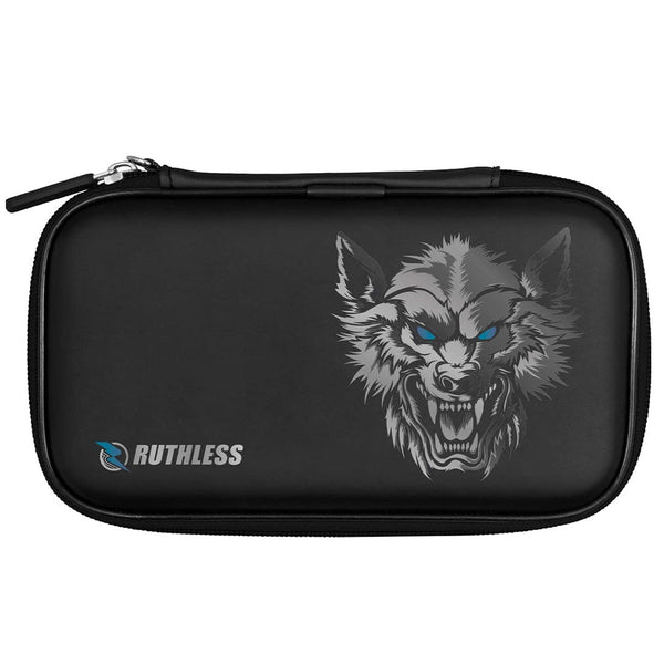 Ruthless Designed EVA Dart Case - Large - Black - Wolf