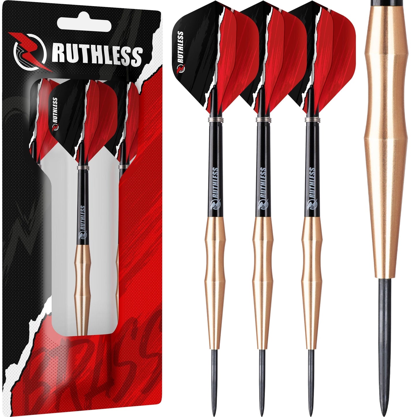 Ruthless Eagles Darts - Steel Tip Brass - M1 - Smooth - 14g 14g