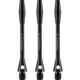 *Unicorn XLTi Dart Shafts - Titanium Stems - Black Medium