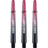 *XQMax Max Grip Shafts - Gradient Dart Stems - Red Medium
