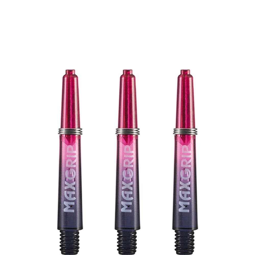 *XQMax Max Grip Shafts - Gradient Dart Stems - Red Short