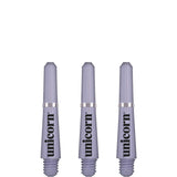 *Unicorn Gripper 4 Mirage Dart Shafts - Purple Ultra Short
