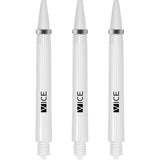 One80 Vice Shafts - Stems with Springs - White Medium