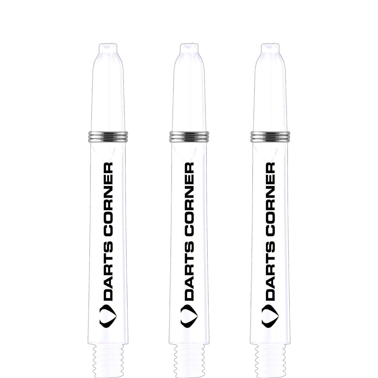 *Darts Corner Polycarbonate Shafts - Dart Stems - Milky White Tweenie