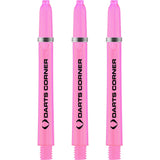 *Darts Corner Polycarbonate Shafts - Dart Stems - Pink Medium
