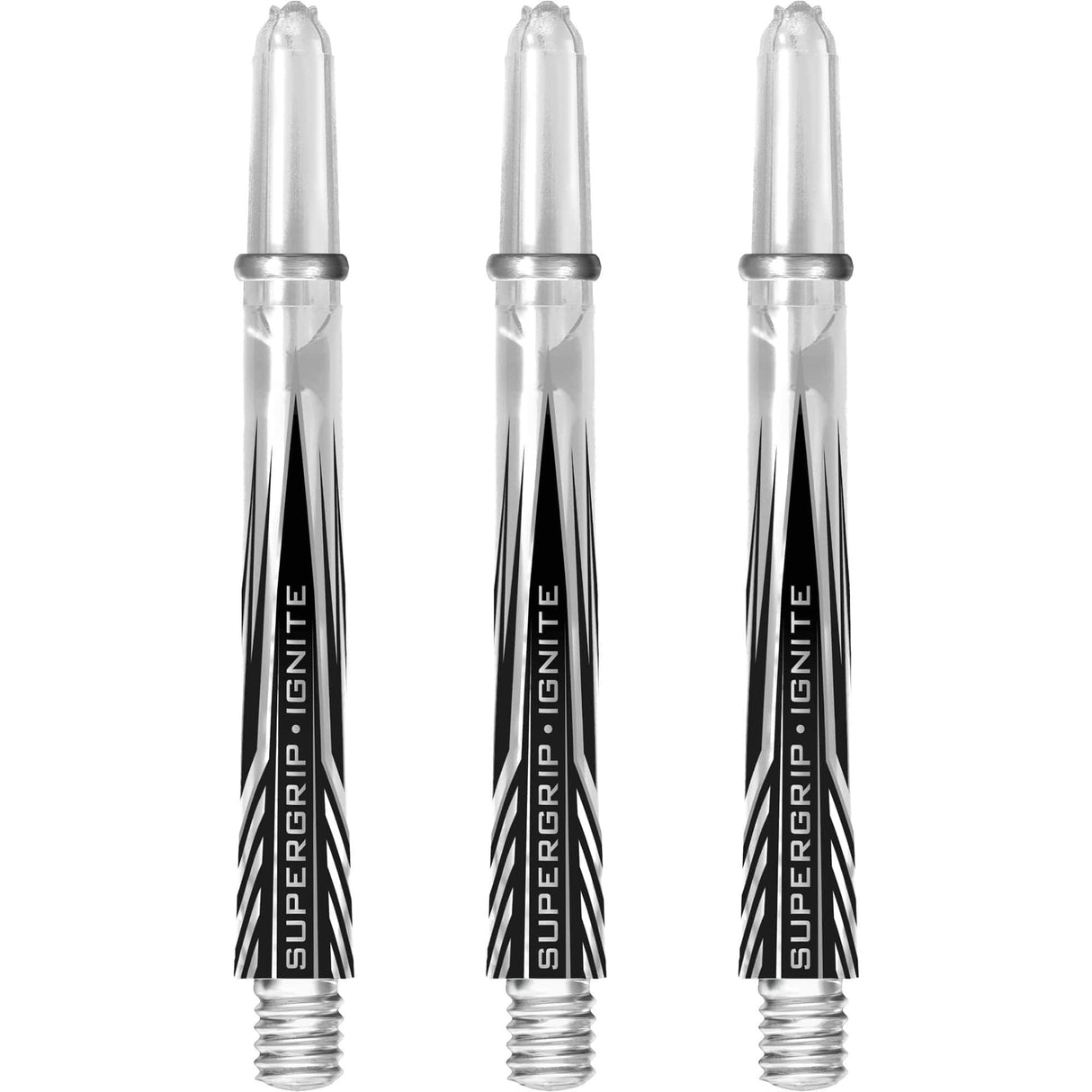 *Harrows Supergrip Ignite Shafts - Dart Stems - Clear Medium