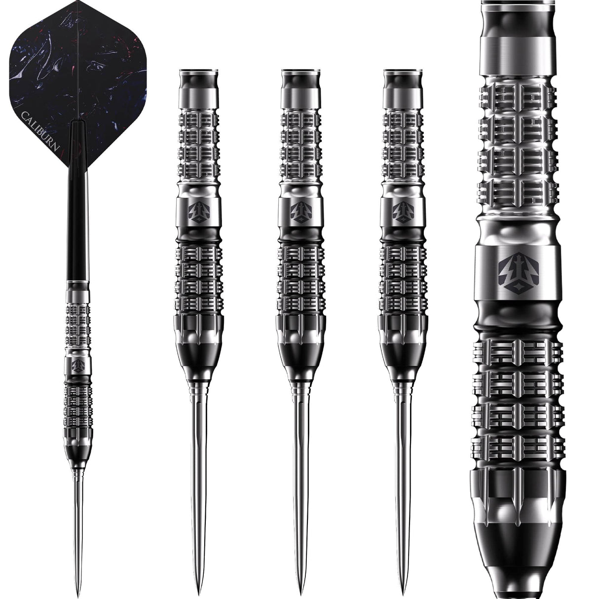 Caliburn Sword Darts - Steel Tip - 95% Tungsten - S5 - 23g