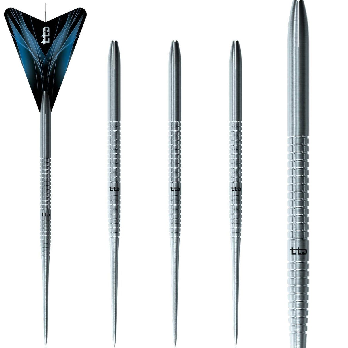 Caliburn TTD Darts - Complete Titanium Dart - T1 - Silver 5g