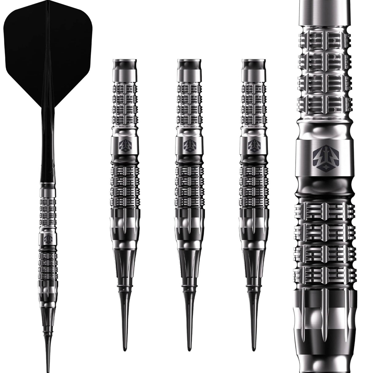 Caliburn Sword Darts - Soft Tip - 95% Tungsten - S5 - 20g