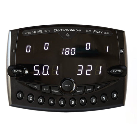 *Scoreboards - Dart Scorer - Dartsmate Elite - Black Edition