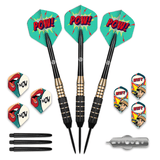 Shot Steel Tip Gift Pack - Darts, Flights, Stems & Case - 24g
