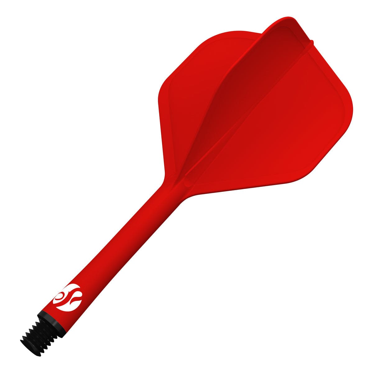 Red Flight Stack Shot Flight Deck - One Piece Dart Flight and Shaft System - Red