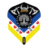 Shot Pro Series Dart Flights - 100 Micron - Standard No6 - Jitse van der Wal