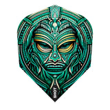 Shot Tribal Weapon Dart Flights - 100 Micron - Standard No6 - Toki