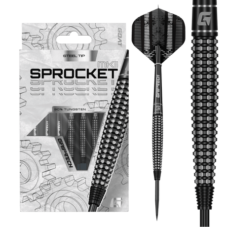 Goat Sprocket MkII Darts - Steel Tip - 90% Tungsten