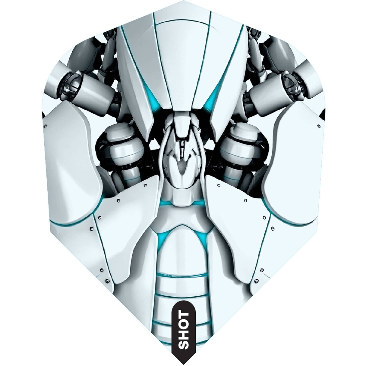 Shot AI Dart Flights - 100 Micron - Standard No6 - Scorpula