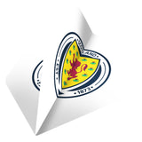 Scotland Football Dart Flights - Official Licensed - 100 Micron - No2 - Std - F1 - White - Logo