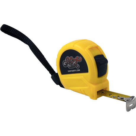 *Shot Retractable Dartboard Measure - Measuring Tape