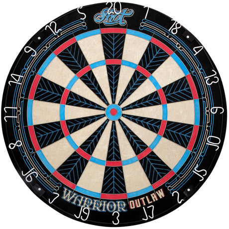 *Shot Warrior Outlaw Dartboard - Professional Level - Tournament Size