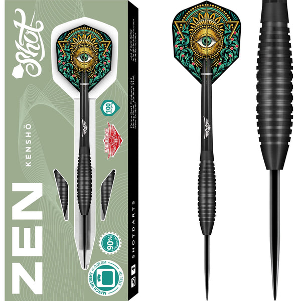 Shot Zen Darts - Steel Tip - 90% Tungsten - Kensho
